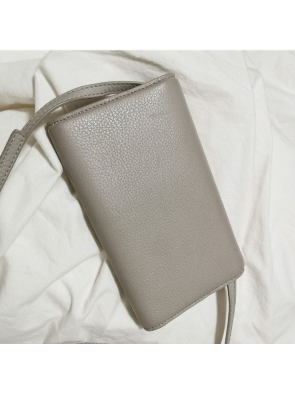 Tory Burch Dove Gray Wallet On Chain Shoulder bag Clutch - Picture 2 of 16